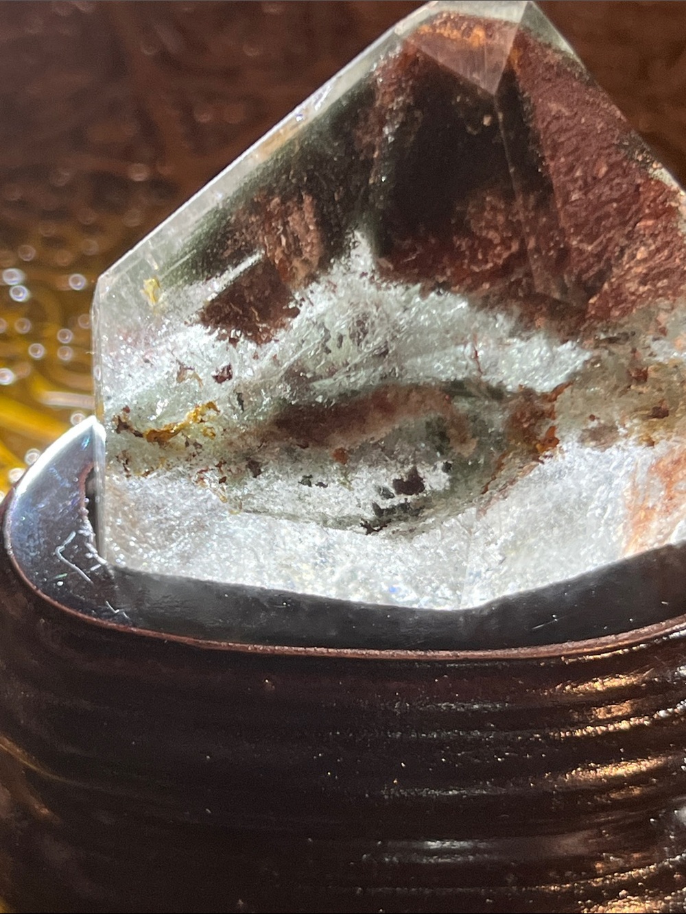 Garden quartz in stand - Picture 5 of 7